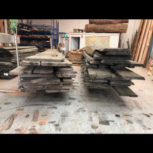 recycled timber slabs