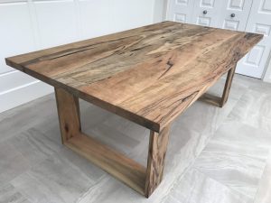 recycled timber table